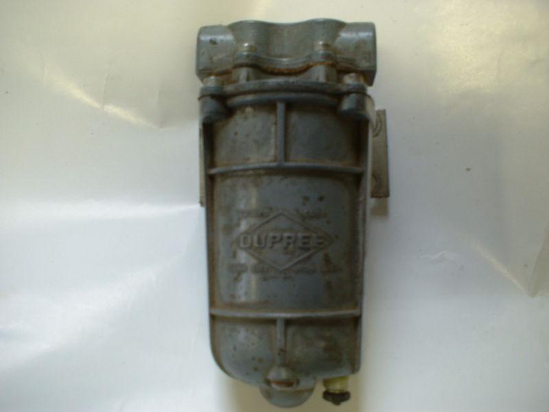 Vintage 6 volt dupree electric fuel pump.  bench tested with gas 