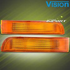 95 96 97 98 99 nissan maxima gle lh + rh amber lense side marker lights