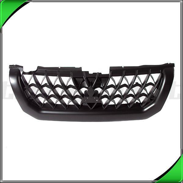 2000 2001 mitsubishi montero sport front grille mi1200226 mat black plastic new