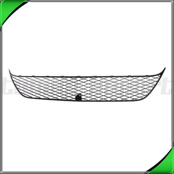 Front bumper lower grille insert mi1036100 black 2007-2009 mitsubishi outlander