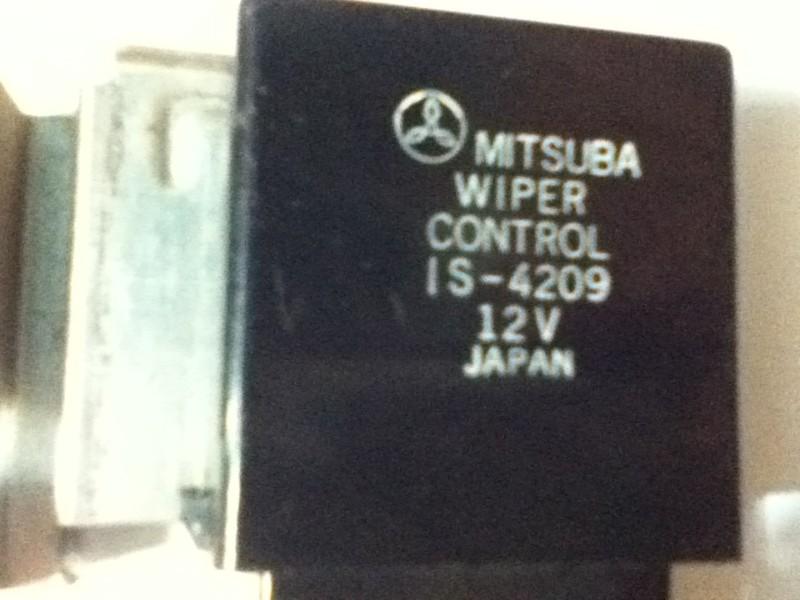 Mitsuba wiper control is – 4209 12v control module relay part # is-4209