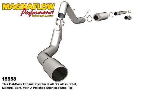 Magnaflow 15958 dodge diesel cummins, 4in. system xl performance diesel exhaust