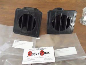 1967-72 chevy gmc truck blazer suburban heater  defrost vent vents black