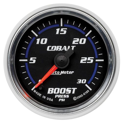 Auto meter 6160 cobalt; electric boost gauge