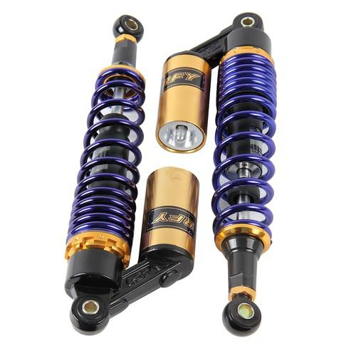  gold and purple 360mm round hole shock absorber replacement fits for motorcycle