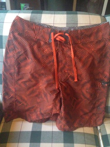 Under armour armor nwot men&#039;s sz 34 swim trunk board short ktm colors