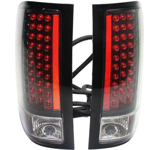 Anzo tail light lamp set of 2 left & right side new clear lens chevy lh 311081