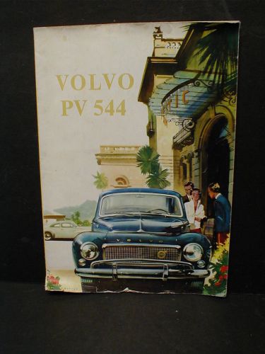 Factory original 1958 to 1961 volvo pv 544 sales brochure