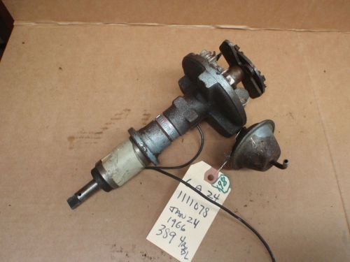 Pontiac gto 389 distributor 1111078 6 a 24 4 bbl decent ole original 1966