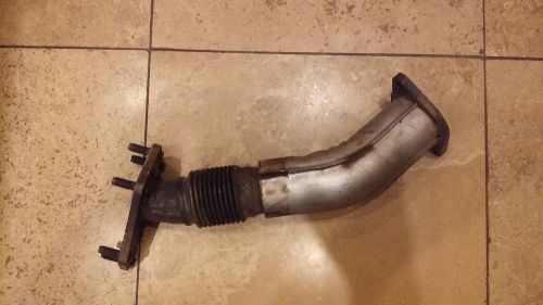 Subaru oem catless up pipe legacy impeza wrx sti turbo exhaust header manifold