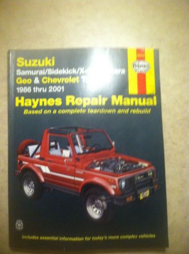 Haynes repair manual suzuki