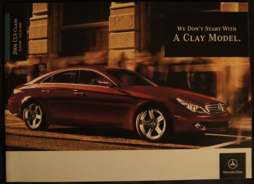 2006 mercedes benz cls-class, cls 500, cls 55 amg &amp; lifestyle catalogs prospect