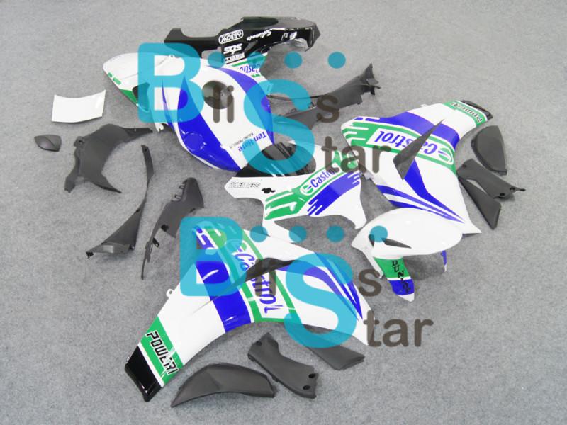 Honda cbr 1000 rr cbr1000rr 2008 2009 2010 2011 abs fairings set injection w7 v