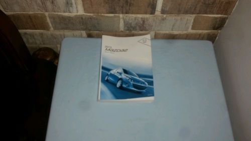 Original oem owners manual book for a 2013 mazda 2