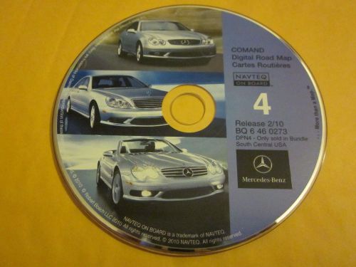 Mercedes benz navigation cd # 4 oem south central 2010 ver. tx ok ar la ms