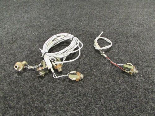 Cessna 172s mic jack set p/n  pf502, pf503, pc502, pc503, pc504