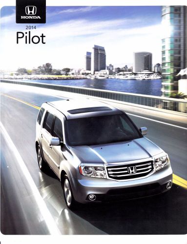 2014 honda pilot 16-page original car sales brochure catalog