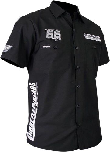 Throttle threads tt430s24bk2r shop shirt tt snow 2x