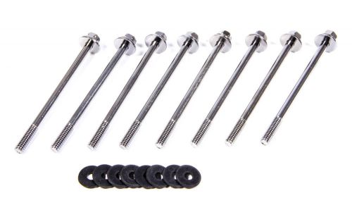 Proform chrome hex head bolt valve cover fastener kit p/n 141-133