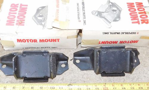 2 new front motor mounts for 1971-77 mercury comet cars engine mounts 1972 1973