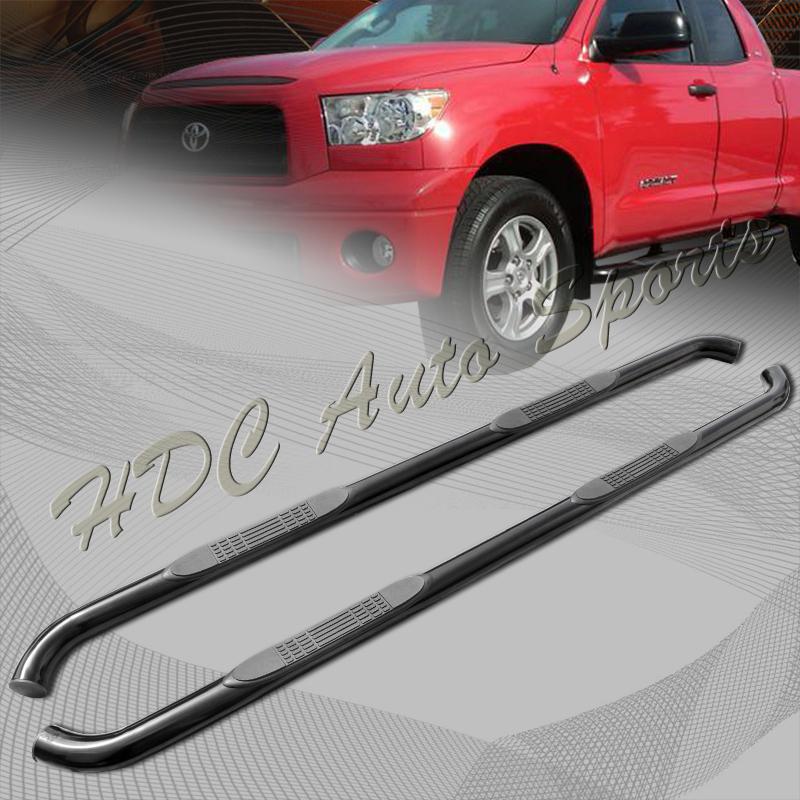 2007-2010 toyota tundra max crew cab stainless steel side step nerf bar board