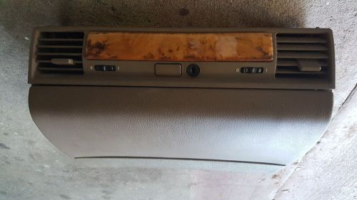 Bmw e36 3-series coupe sedan interior glove box beige wood 1994-1999 used oem