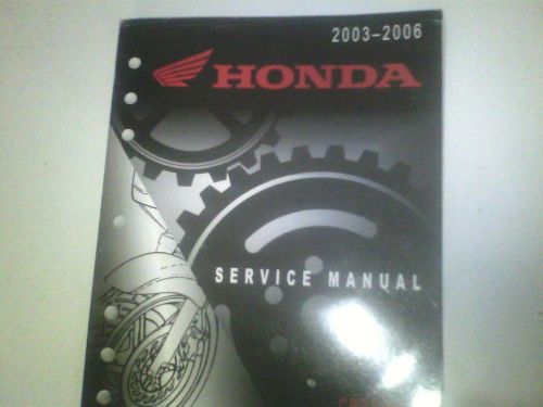 Honda cbr600f3 service manual 1995-1998