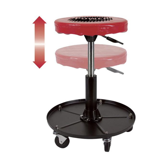 Whiteside adjustable round seat- 335-lb. capacity, model#grsrb