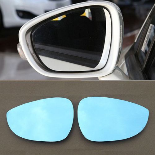 Power heated w/turn signal side view mirror blue glasses for citroen c-triomphe