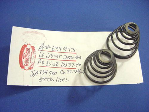 1935-38-40-41-48-49-52-56 mopar plymouth dodge desoto chrysler u joint springs