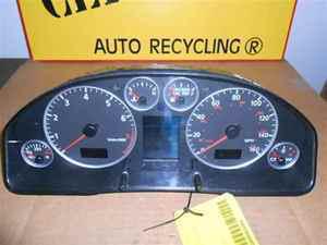 2004 audi a4 (from vin 50001) 160mph speedometer 57k miles 4b0920983e
