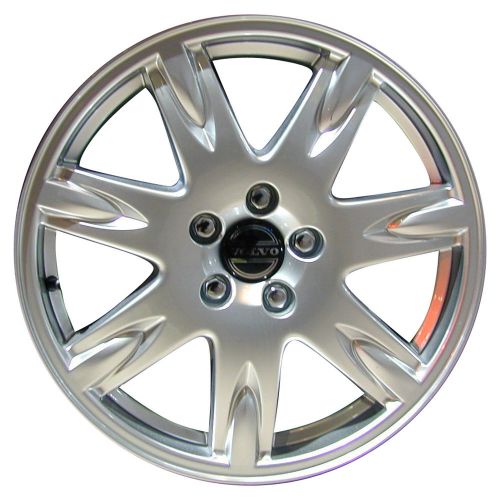 Oem reman 17x7.5 alloy wheel, rim flat light silver full face painted - 70253