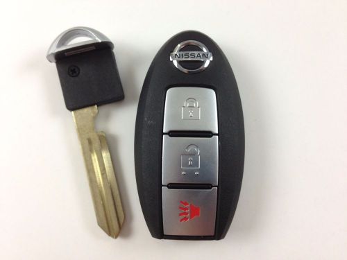 Nissan rogue pathfinder versa 07-13 oem smart key less entry remote with uncut