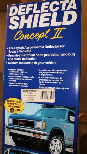 Deflecta-shield  concept ii smoke  21-2022zc dodge/plymouth (87-89) raider