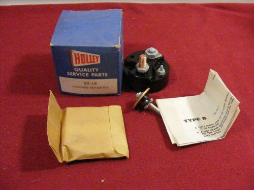 1 - vtg nos holley carburetor solenoid repair kit 80-16