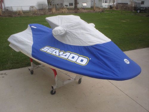 Sea doo gtx gts gt gti cover navy &amp; gray oem