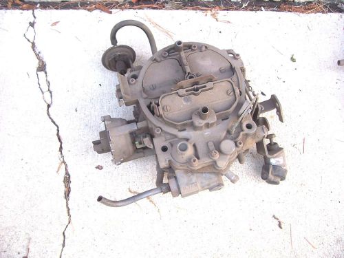 Used quadrajet four barrel carburetor!! 17085408!!