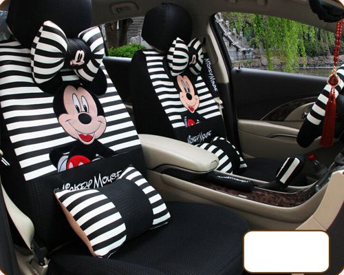 20pcs 2016 universal four season cartoon mickey mouse car seat cover car-covers