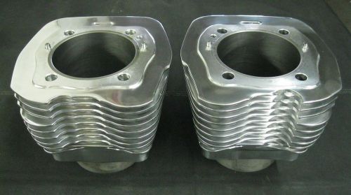 Ultima polished finish cylinder set for ultima el bruto 113 engines