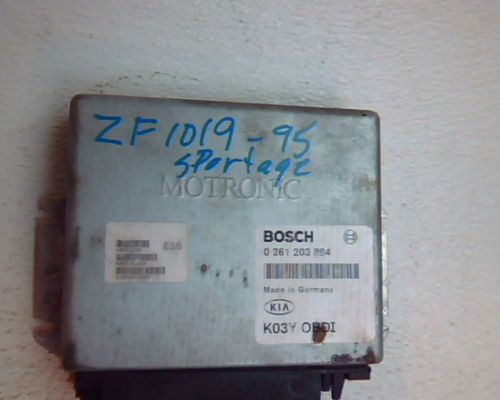 1995 kia sportage 2.0l 16v engine control computer module oe ecu ecm 0261203894