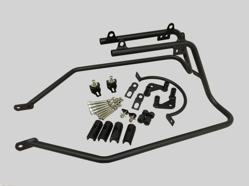 Conversion brackets to mount hard saddlebags on 04-up harley davidson sportster