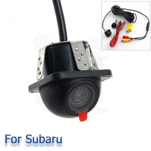 Mini ccd sensor car reverse parking tail rearview camera night vision for subaru