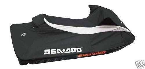 Sea doo gti gti se cover 2006 - 2010 black &amp; gray new in damaged box oem