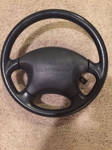 98-02 forester/ 00-01 impreza oem steering wheel &amp; airbag