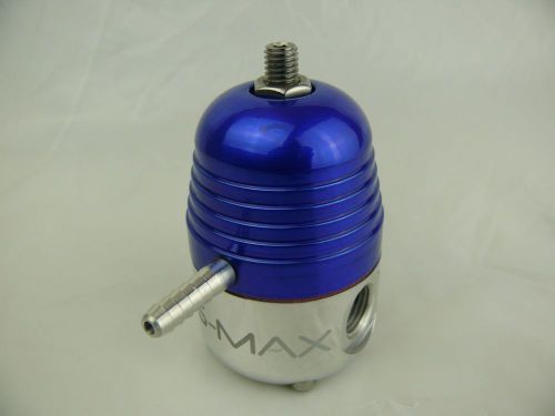 Blue -6 an s-max universal fuel pressure regulator with dual port fpr turbo