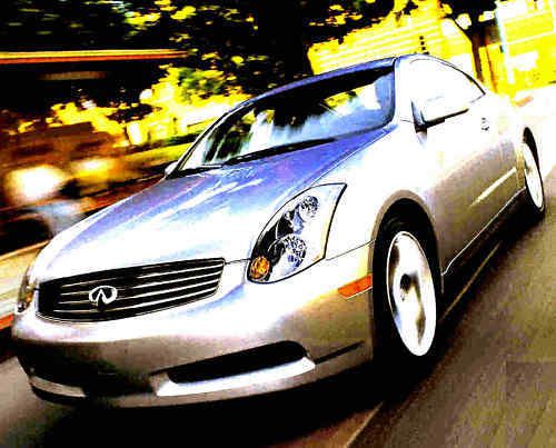 2003 infiniti g35 coupe factory brochure-infiniti g35