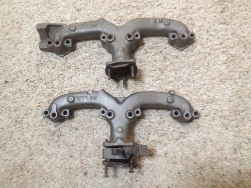 66 1966 67 1967 corvette 327 california air smog pair exhaust manifold manifolds