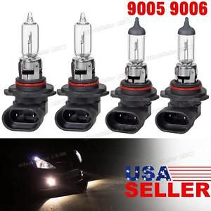 For chevrolet 2003-2015 headlight high low beam 9005 &amp; 9006 halogen dot approved