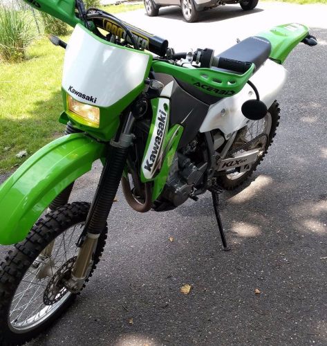 2003 kawasaki klx400r - street legal dirtbike. registered in vt