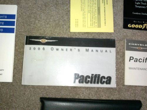 2006 chrysler pacifica owners manual